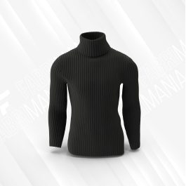 Mens High Neck Sweater