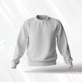 Mens White Sweatshirt