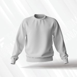 Mens White Sweatshirt