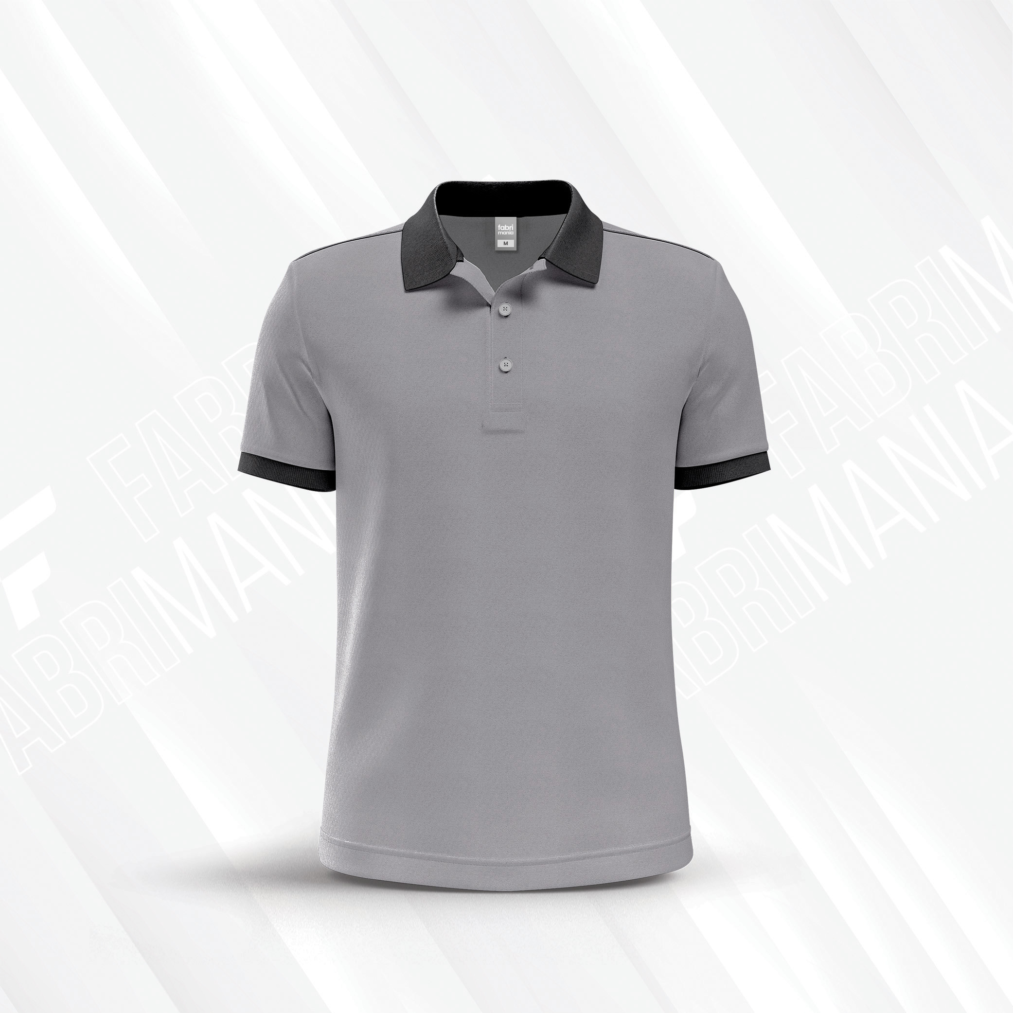 mens polo grrey