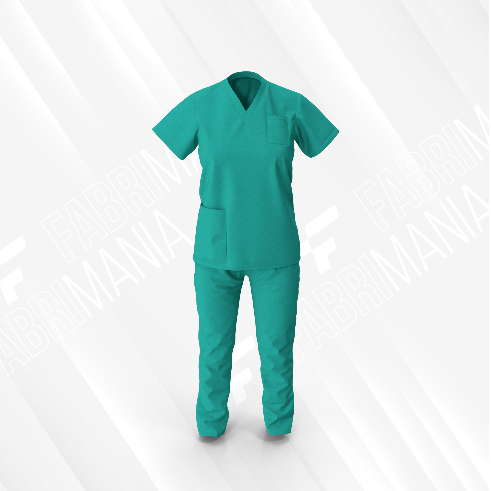 medical scrub fabrimania