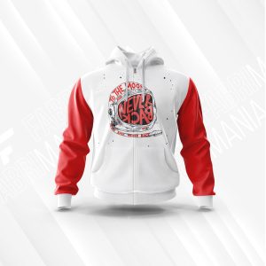 Mens Printed Hoodie